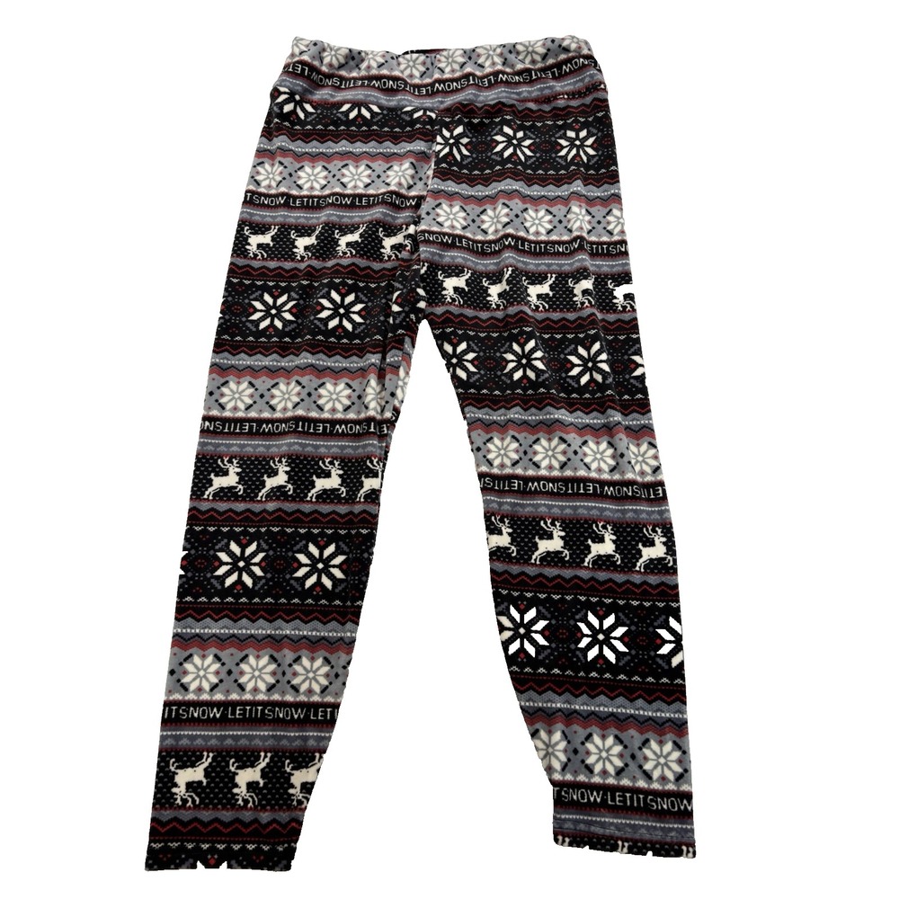 No Boundaries Juniors XXXL (21) Fair Isle Cozy Pajama Pants Cabincore‎ Winter